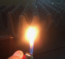 Retardantes de chama são usados ​​em têxteis